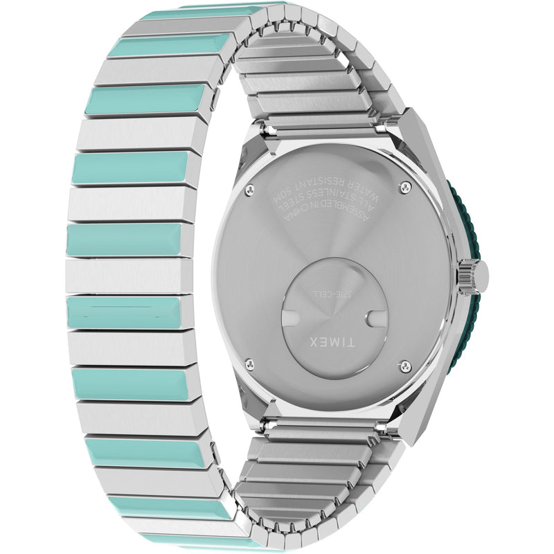 Timex Diver Inspired Round 21mm Blue Dial Analog Women Watch - TW2W87800UJ Watch Timex