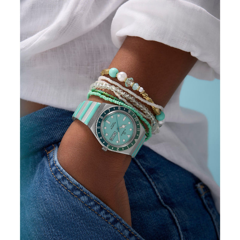 Timex Diver Inspired Round 21mm Blue Dial Analog Women Watch - TW2W87800UJ Watch Timex