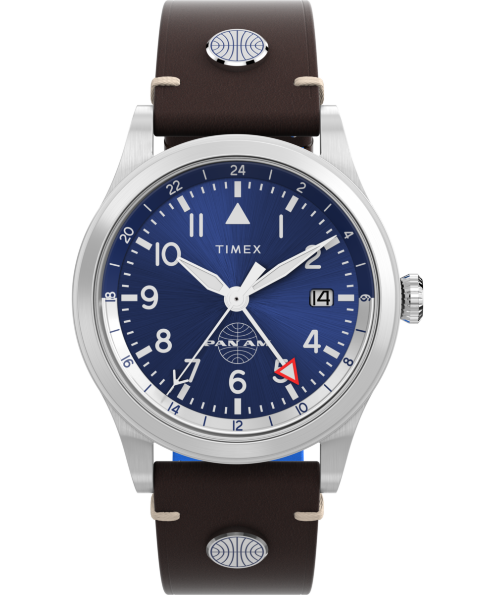 Timex Waterbury Round 21mm Blue Dial Analog Men Watch - TW2W97300X6