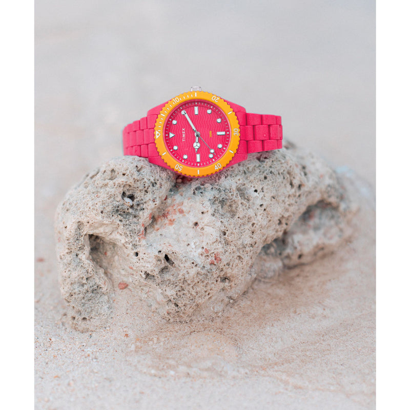 Timex Legacy Round 21mm Pink Dial Analog Women Watch - TW2Y04600UJ Watch Timex