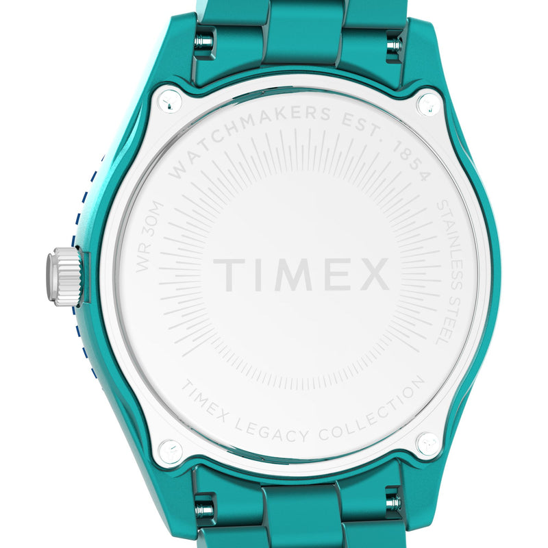Timex Legacy Round 21mm Green Dial Analog Women Watch - TW2Y04700UJ Watch Timex
