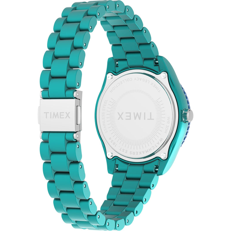 Timex Legacy Round 21mm Green Dial Analog Women Watch - TW2Y04700UJ Watch Timex