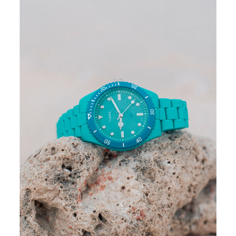 Timex Legacy Round 21mm Green Dial Analog Women Watch - TW2Y04700UJ Watch Timex
