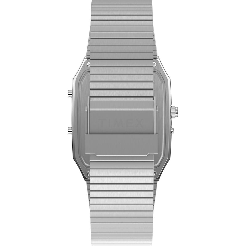 Timex Reissue Rectangle 21mm Black Dial Ana-Digital Men Watch - TW2Y05900UJ Watch Timex