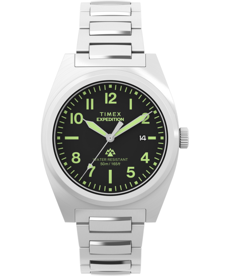 Timex Expedition Tonneau 39mm Black Dial Analog Men Watch - TW2Y18300IK Watch Timex