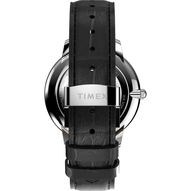 Timex Waterbury Round 21mm White Dial Analog Men Watch - TW2Y23100UJ Watch Timex