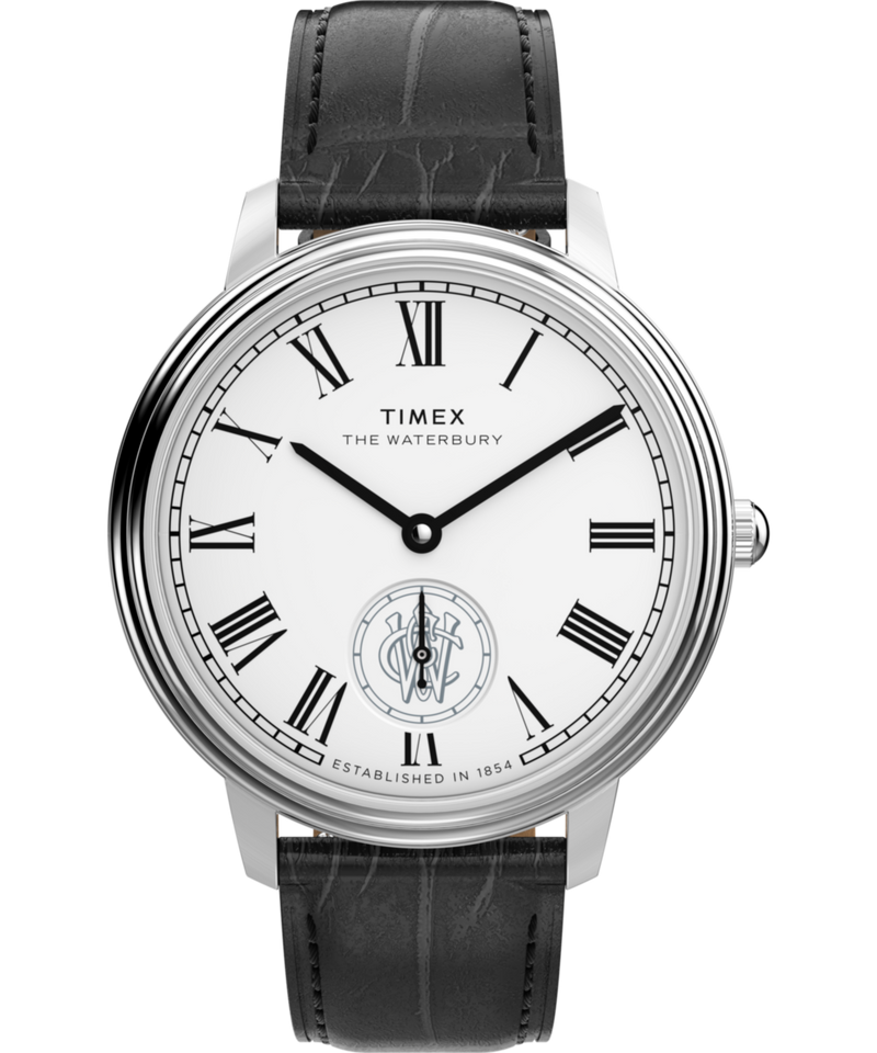 Timex Waterbury Round 21mm White Dial Analog Men Watch - TW2Y23100UJ Watch Timex