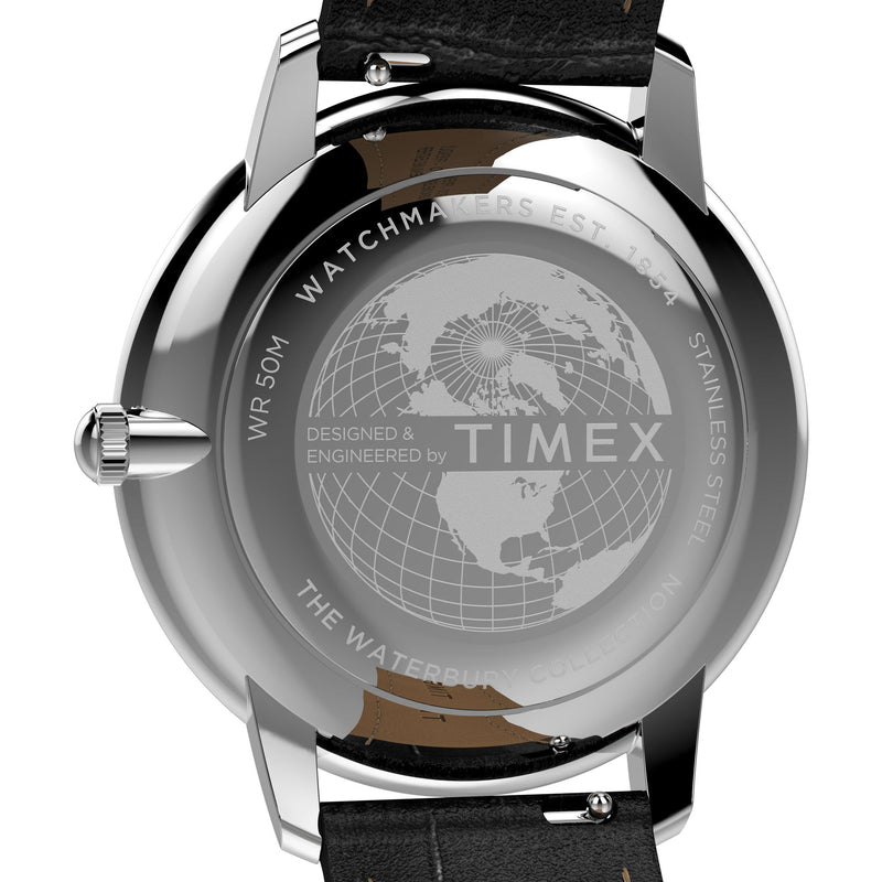 Timex Waterbury Round 21mm Black Dial Analog Men Watch - TW2Y23200UJ Watch Timex
