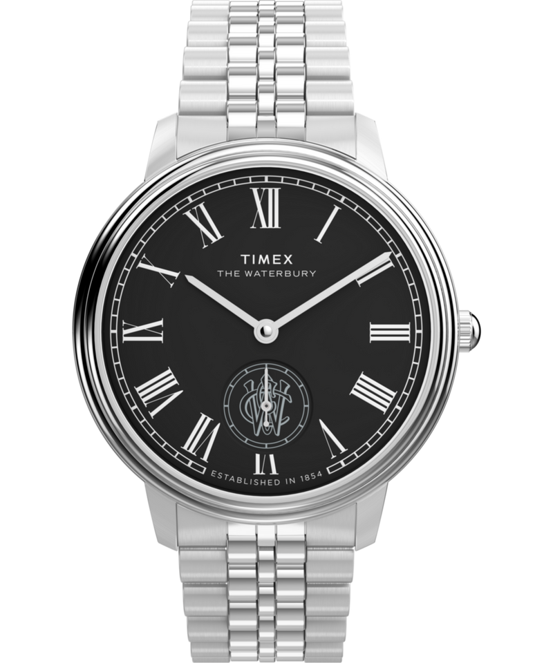 Timex Waterbury Round 21mm Black Dial Analog Men Watch - TW2Y23300UJ Watch Timex