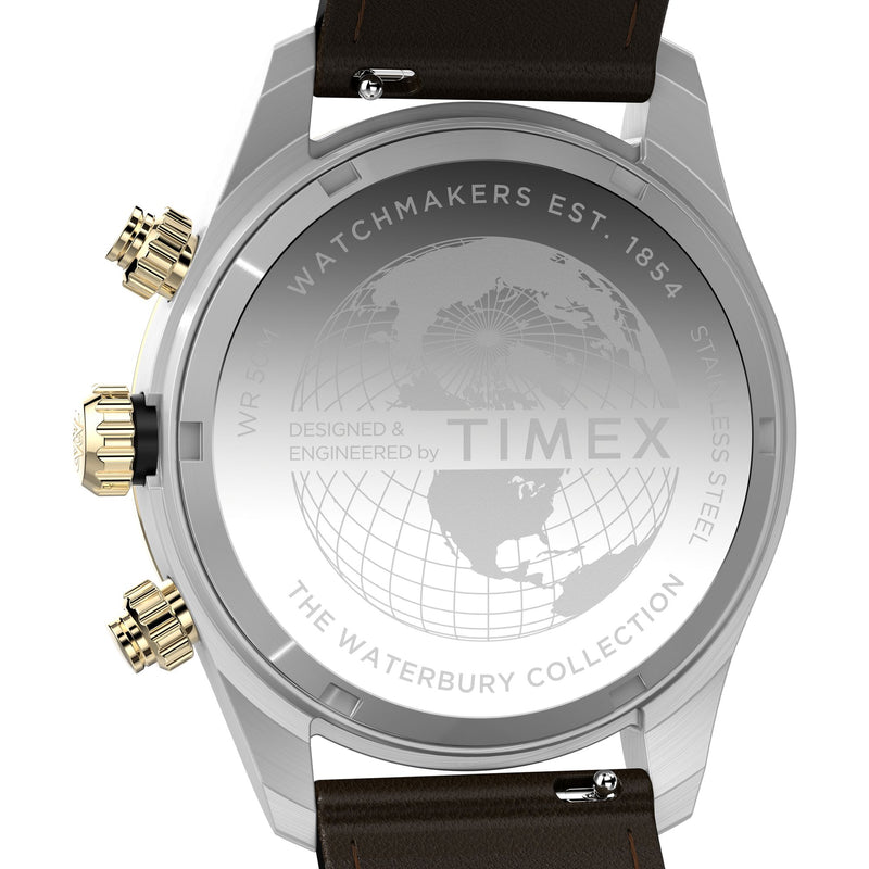 Timex Waterbury Round 21mm Black Dial Analog Men Watch - TW2Y24100UJ Watch Timex