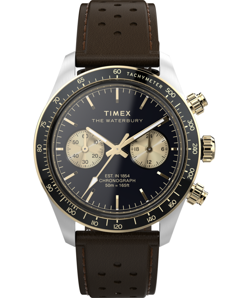 Timex Waterbury Round 21mm Black Dial Analog Men Watch - TW2Y24100UJ Watch Timex