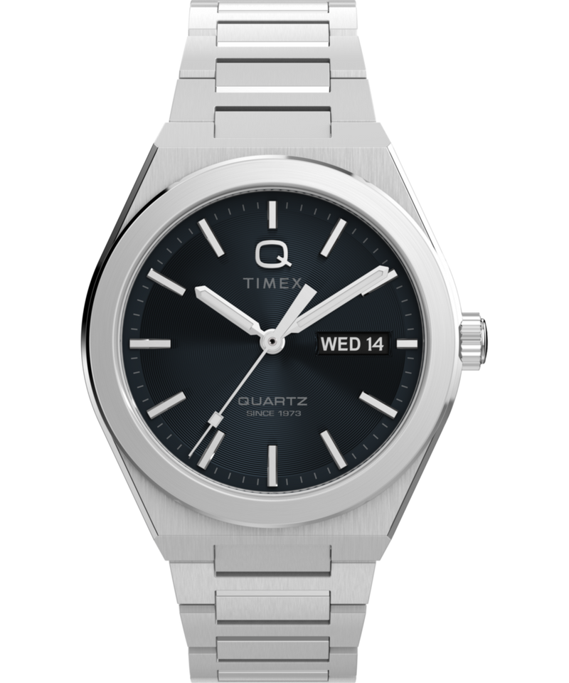 Timex Q Continental Round 21mm Black Dial Analog Men Watch - TW2Y25000IK Watch Timex