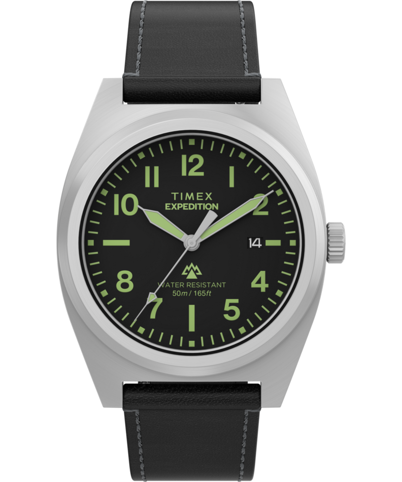 Timex Expedition Tonneau 39mm Black Dial Analog Men Watch - TW2Y30700UJ Watch Timex