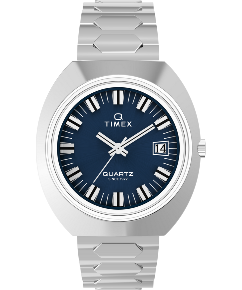 Timex Reissue Tonneau 21mm Blue Dial Analog Men Watch - TW2Y33100IK Watch Timex