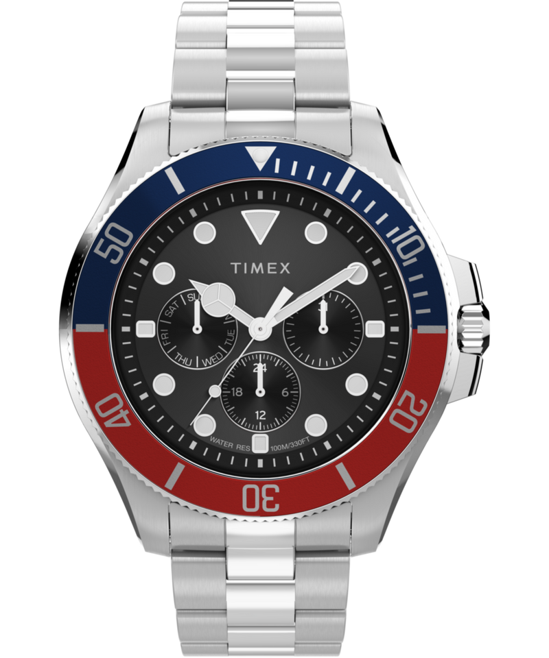 Timex Harborside Coast Round 43mm Black Dial Analog Men Watch - TW2Y33300UJ Watch Timex