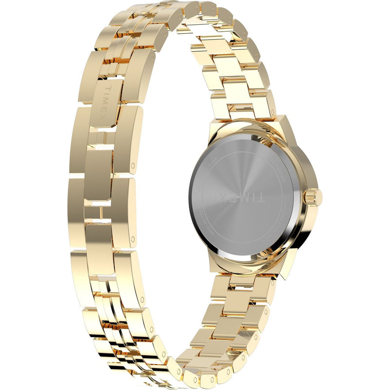 Timex Main Street Round 30mm Gold Dial Analog Women Watch - TW2Y38600JQ Watch Timex