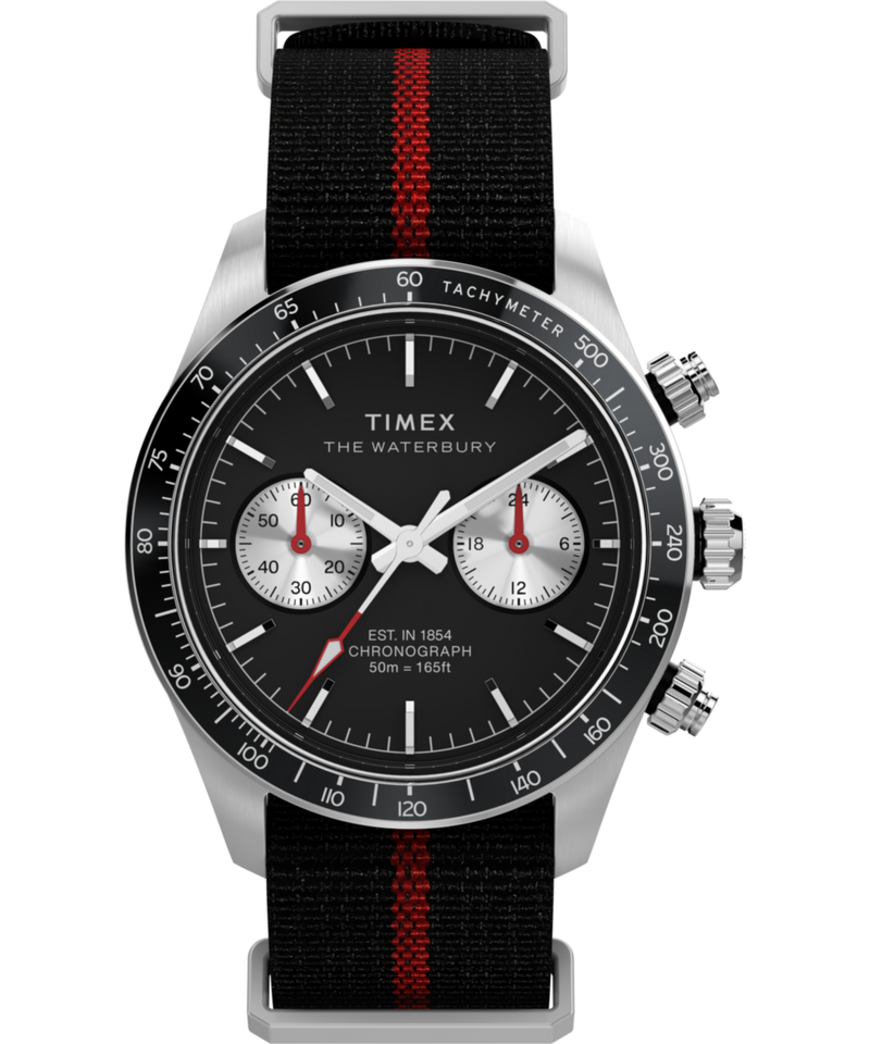 Timex Waterbury Round 39mm Black Dial Analog Men Watch - TW2Y38900IK Watch Timex