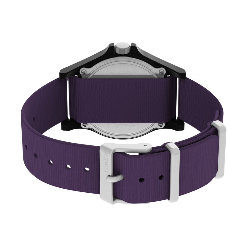 Timex x Fortnite Acadia Round Purple Dial Quartz Analog Watch Watch Timex