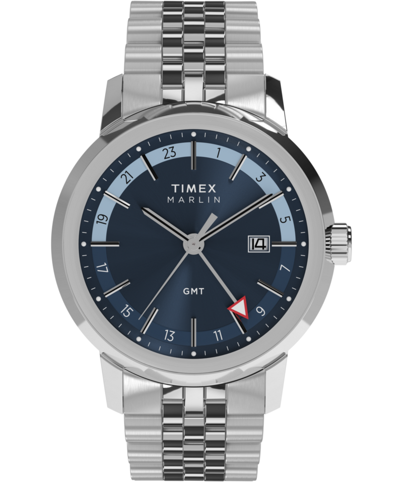 Timex Marlin Round 21mm Blue Dial Analog Men Watch - TW2Y47600IK Watch Timex