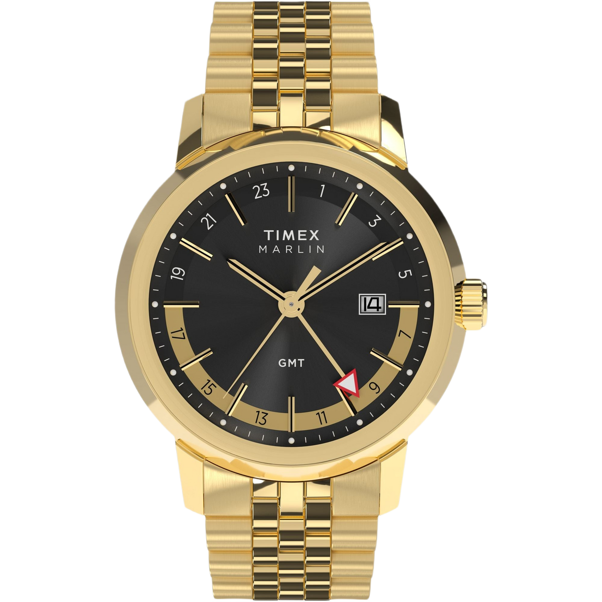 Timex Marlin Round 21mm Black Dial Analog Men Watch - TW2Y47700UJ