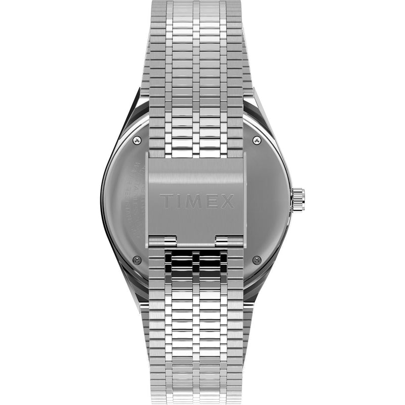 Timex Seconde/Seconde Round 21mm Black Dial Analog Unisex Watch - TW2Y48100X6 Watch Timex