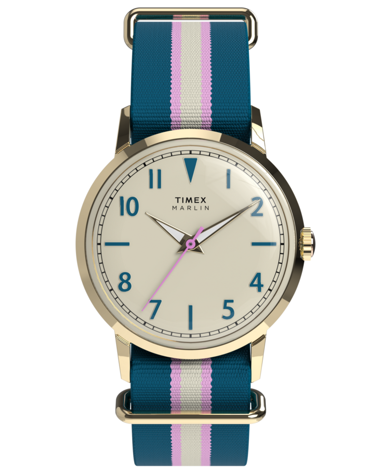 Timex Marlin Round 34mm Beige Dial Analog Women Watch - TW2Y49900UJ Watch Timex