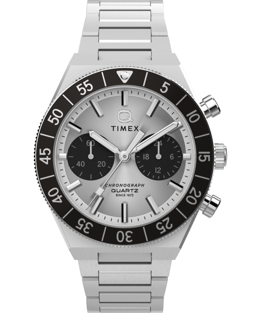 Timex Q Round 40mm Black Dial Analog Men Watch - TW2Y55800IK