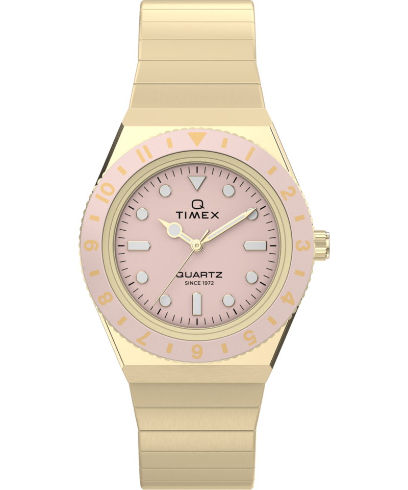 Timex Q Sport Round 30mm Pink Dial Analog Women Watch - TW2Y57400UJ Watch Timex