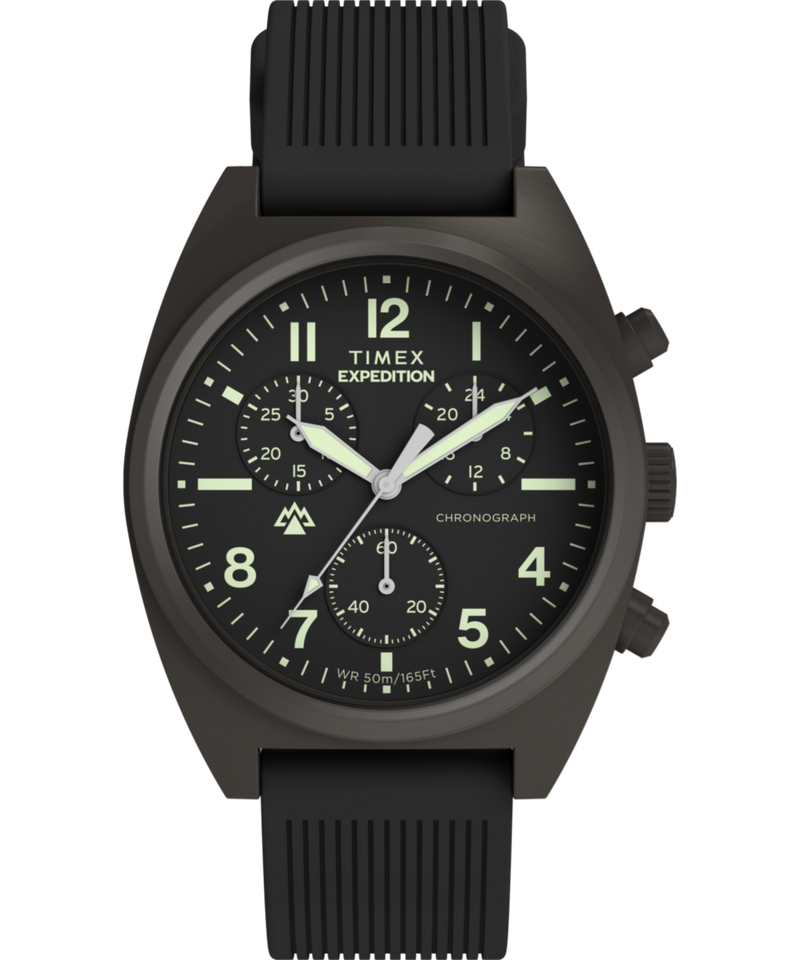 Timex Expedition Tonneau 41mm Black Dial Analog Men Watch - TW2Y61000UJ Watch Timex