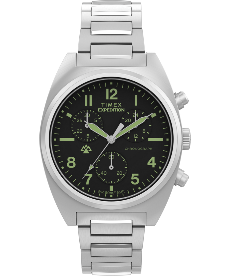 Timex Expedition Tonneau 41mm Black Dial Analog Men Watch - TW2Y61200UJ Watch Timex