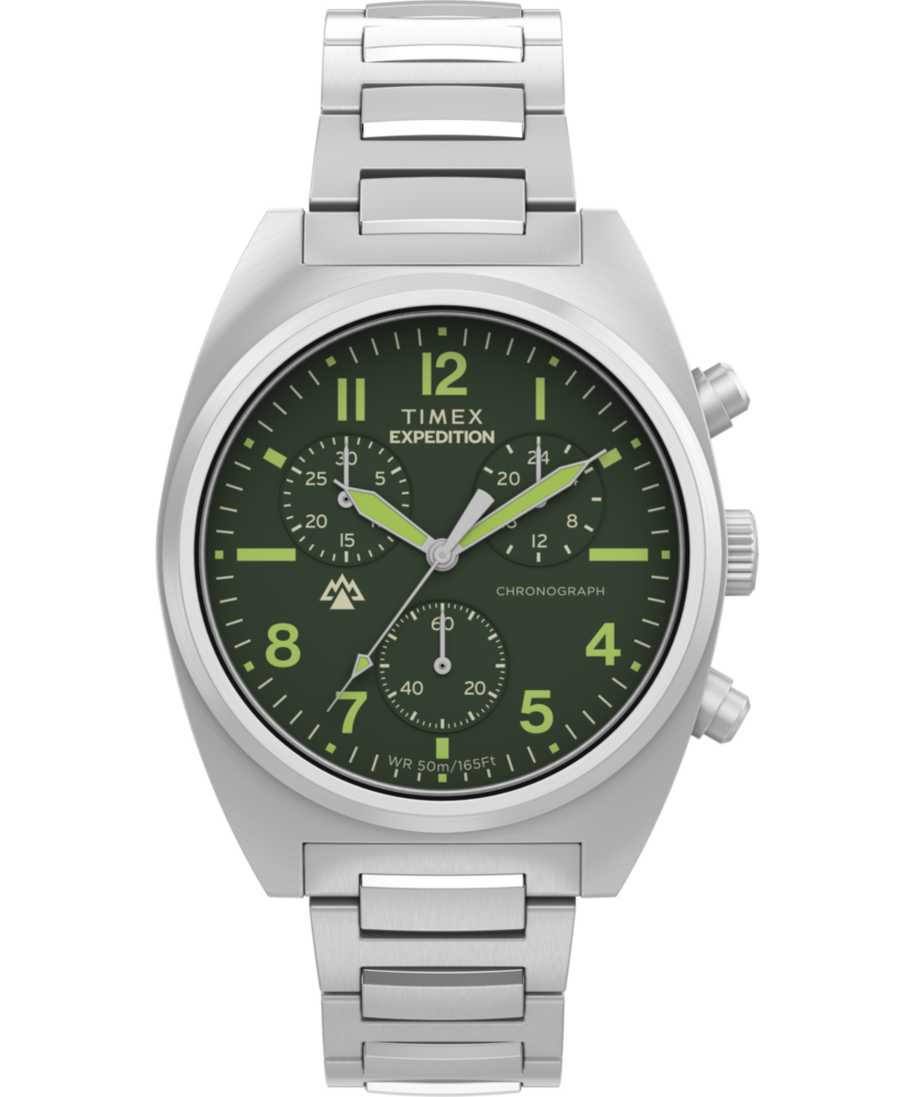 Timex Expedition Tonneau 41mm Green Dial Analog Men Watch - TW2Y61300UJ