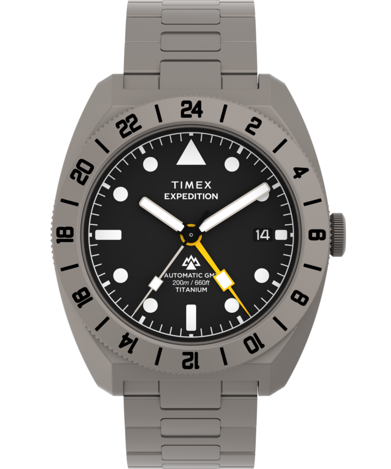 Timex Expedition Tonneau 41mm Black Dial Mechanical Automatic Men Watch - TW2Y63500UJ Watch Timex