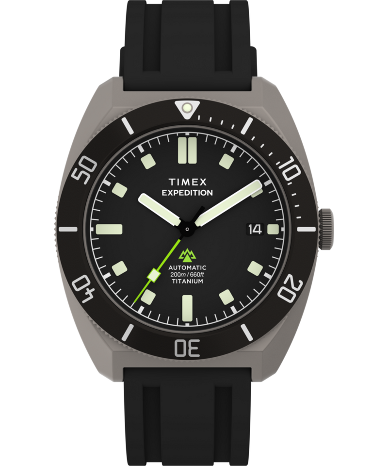 Timex Expedition Tonneau 41mm Black Dial Mechanical Automatic Men Watch - TW2Y63600UJ Watch Timex