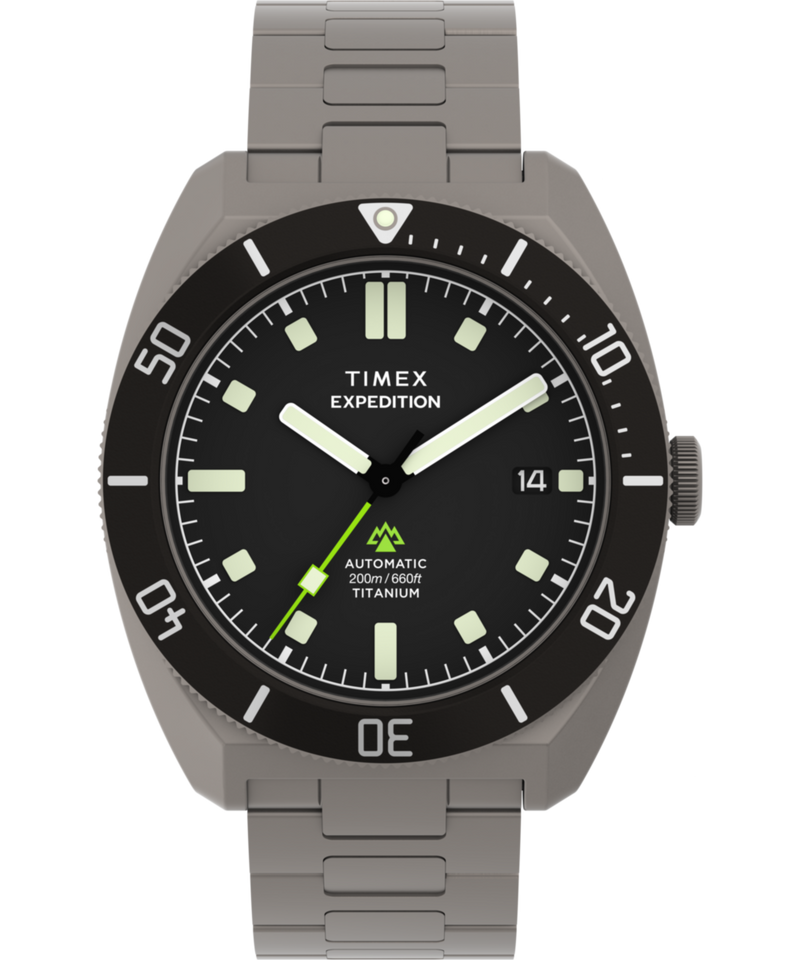 Timex Expedition Tonneau 41mm Black Dial Mechanical Automatic Men Watch - TW2Y63800UJ Watch Timex