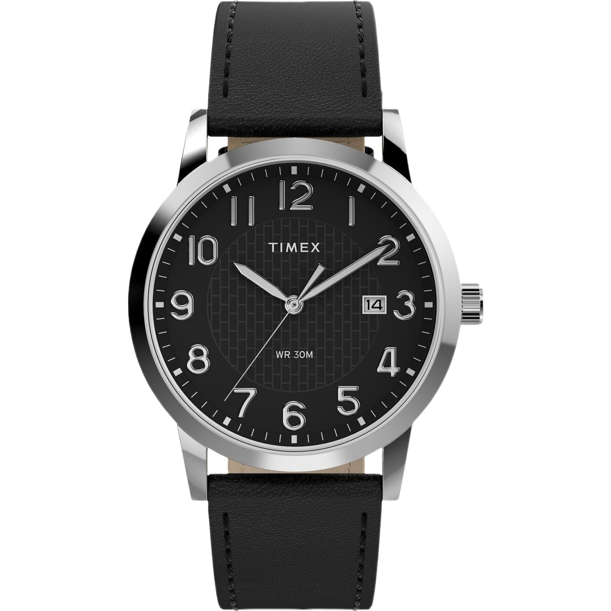 Timex Round 38mm Black Dial Analog Men Watch - TW2Y67400UJ