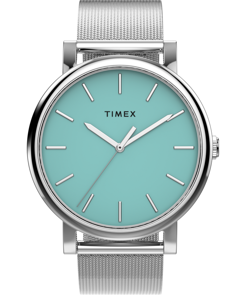 Timex Round 38mm Blue Dial Analog Women Watch - TW2Y69000UJ Watch Timex
