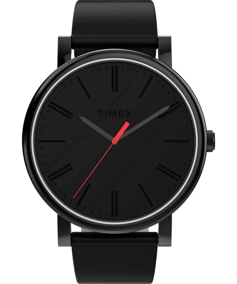 Timex Round 42mm Black Dial Analog Men Watch - TW2Y69200UJ Watch Timex