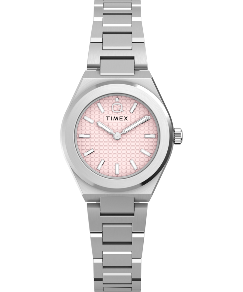 Timex Q Round 24mm Pink Dial Analog Women Watch - TW2Y77400UJ Watch Timex