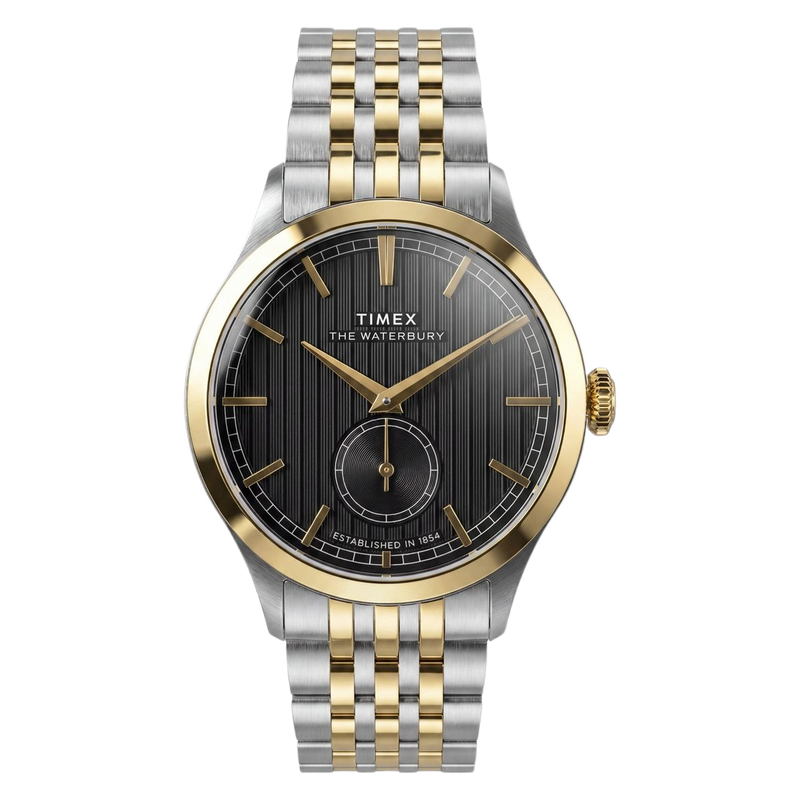 Timex Waterbury Round 39mm Black Dial Analog Men Watch - TW2Y91900UJ Watch Timex