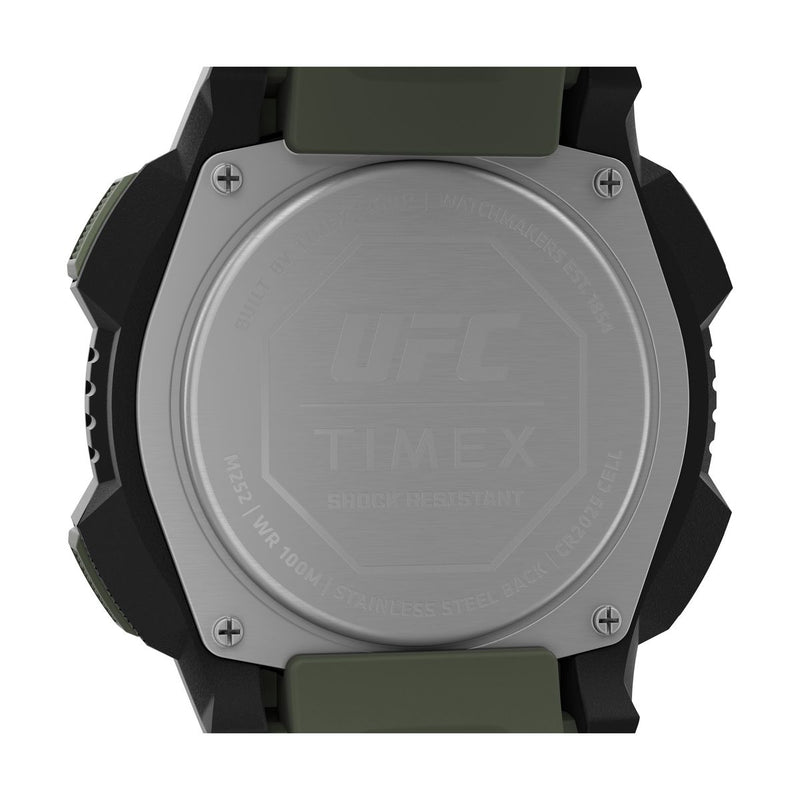 Timex UFC Round 21mm Grey Dial Digital Men Watch - TW4B275000D Watch Timex