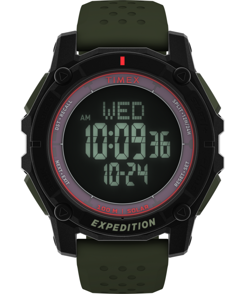 Timex Expedition Round 49mm Grey Dial Digital Men Watch - TW4B33700UJ Watch Timex