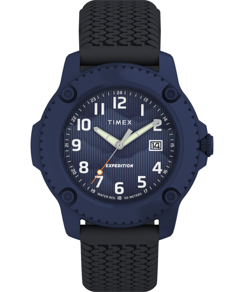 Timex Timberline Round 21mm Blue Dial Analog Men Watch - TW4B34600UJ Watch Timex