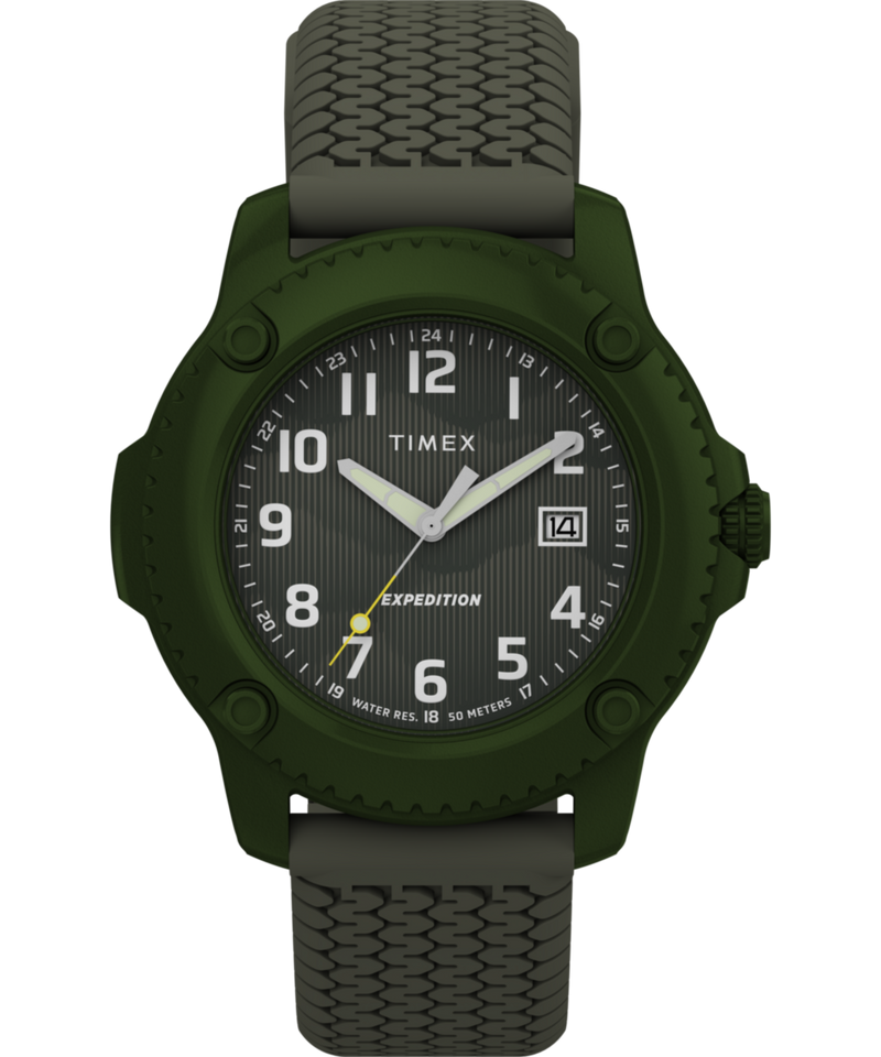 Timex Timberline Round 42mm Green Dial Analog Men Watch - TW4B34700UJ Watch Timex