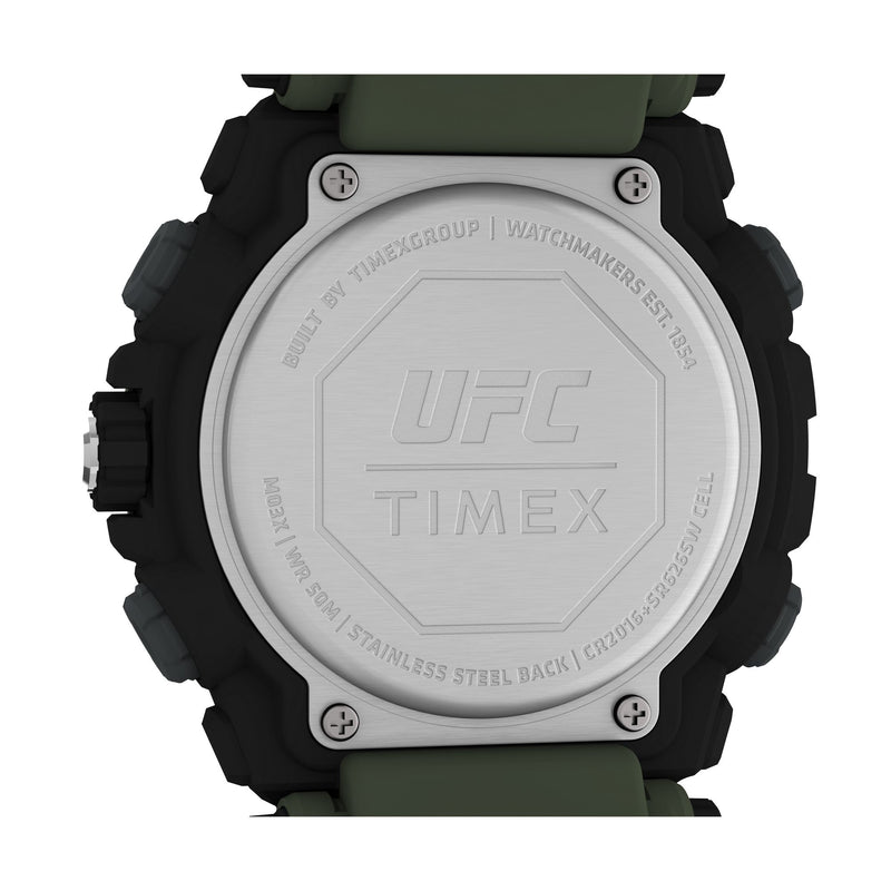 Timex UFC Strength Green Round Dial Quartz Analog Men Watch Watch Timex