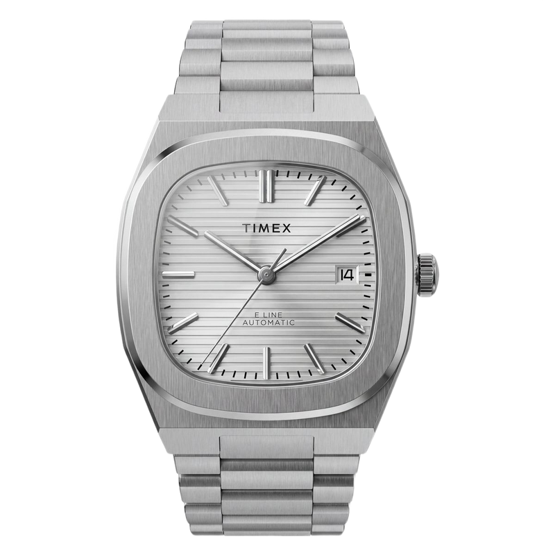 Timex Square 38mm Silver Dial Analog Men Watch - TW6A00500UJ Watch Timex