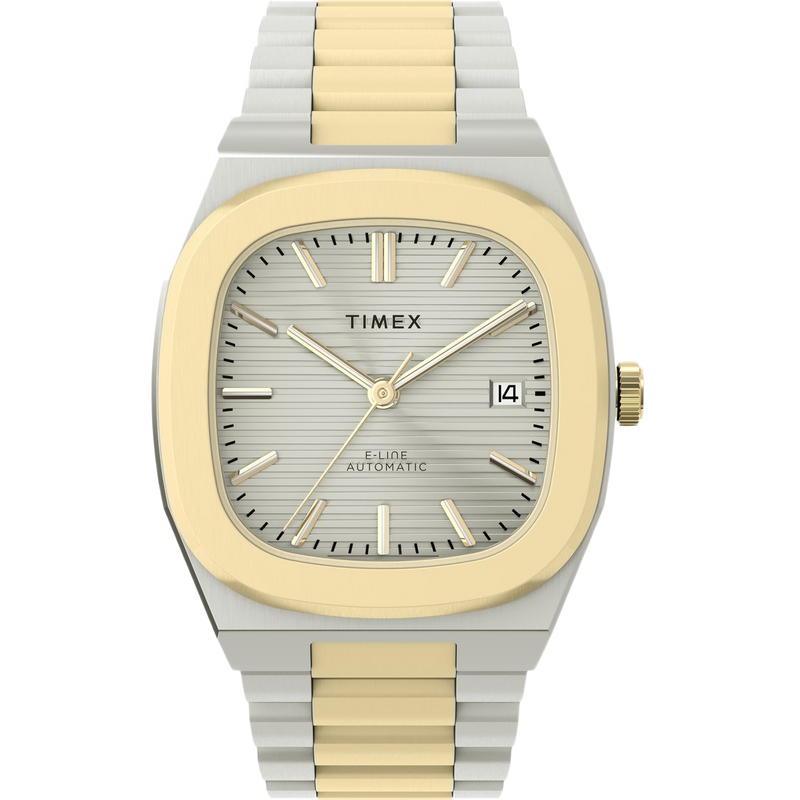 Timex Square 38mm Silver Dial Analog Men Watch - TW6A00600UJ Watch Timex