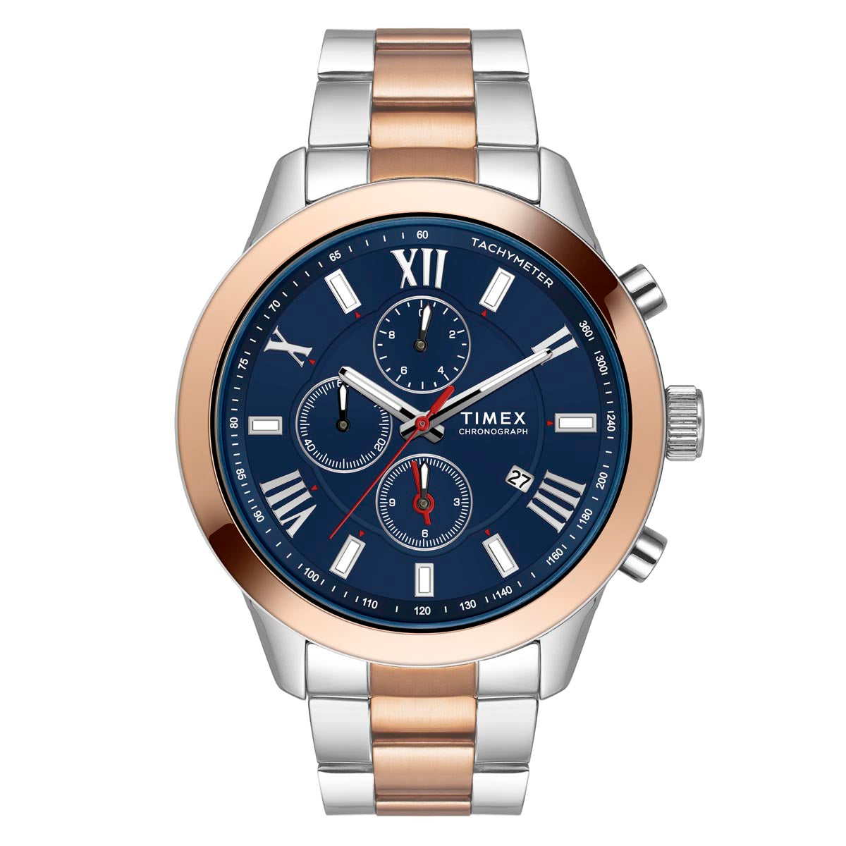 Timex Trendline Round 21mm Blue Dial Analog Men Watch - TWEG18516