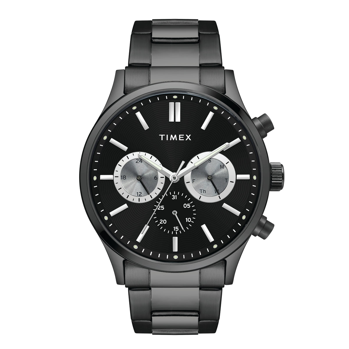 Timex Round 21mm Black Dial Analog Men Watch - TWEG19605