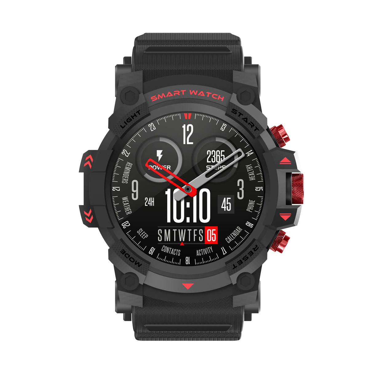 Timex iConnect Go 1.38"(3.50 cm) Display & BT Calling Unisex Smartwatch TWIXW800T