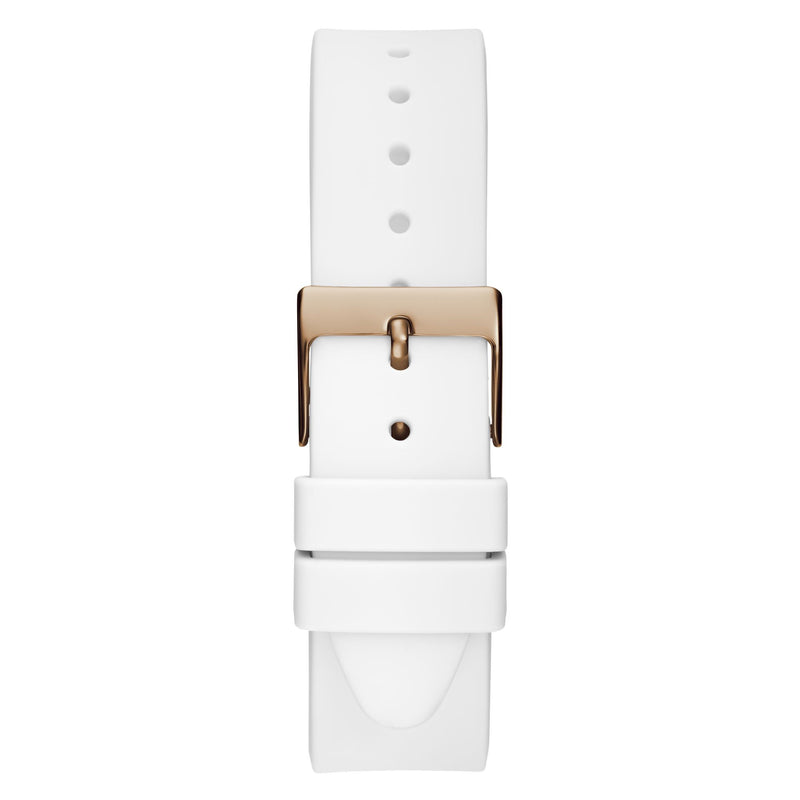 Guess G Spark White Round Dial Quartz Analog Women Watch Watch Guess